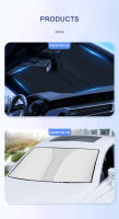 SEAMETAL Pantalla De Sol Para Coche Cubierta De Ventanas Frontales Espejo Solar Aislante De Calor Paraguas Para Accesorios De Coche - details 13