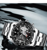 Reloj De Pulsera Deportivo Militar De Lujo 2024 Relogio Masculino Resistente Al Agua De Acero Inoxidable Calibre De Cuarzo Moda Casual - details 6