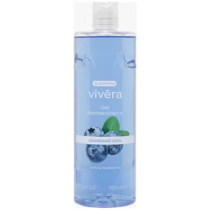 Vivera Gel Dermatológico Arándano Azul Ph5.5 750Ml - 1