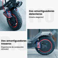 Patinetes Electricos iScooter i10pro 800W 10" con APP 48V 15 Ah Batería Máxima Alcance 60 Km Potente para Adultos - details 3
