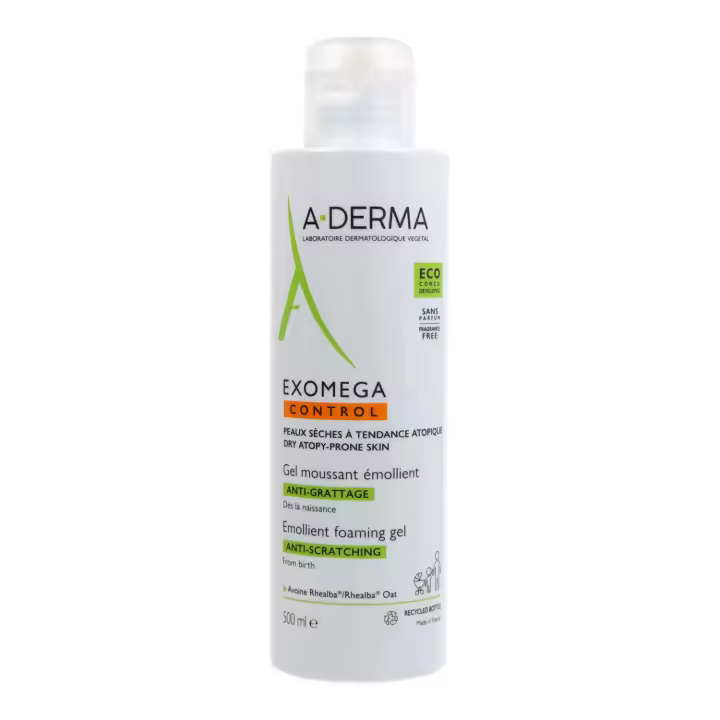 Aderma Exomega Control Gel Limpiador Moussant 50 - 1