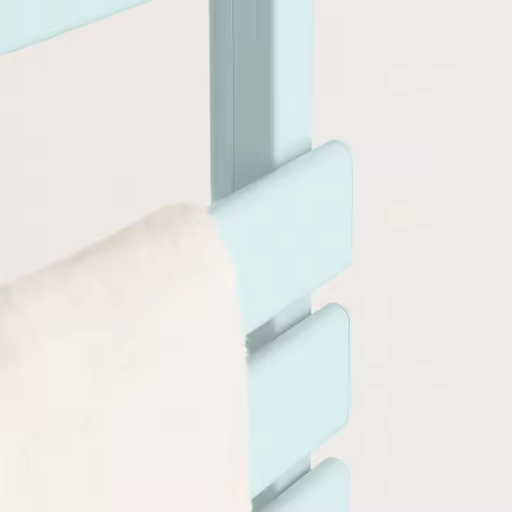 CREATE - Toallero Eléctrico de Pared con Patas y Estante Supletorio - WARM TOWEL 500W - 1