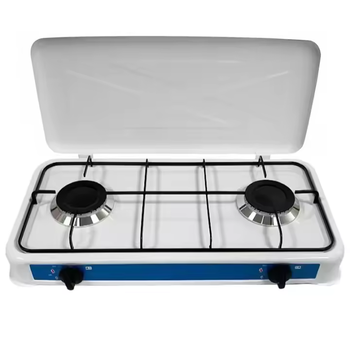 Cocina de Gas-Estua 2 Fuegos - 46x26x6cm - . (Azul) - 1