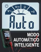 Multimetro Digital Profesional, Polimetro 4000 Conteos, Tester Electricista sin Contacto, Voltimetro Inteligente, Rango Automatico, Voltaje de CA/CC Envio 24Horas - details 3
