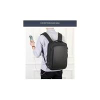 Mochila de viaje de gran capacidad para hombre, bolsa para ordenador portátil de negocios con carga USB, bolso personalizable para exteriores - details 24