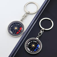 Llavero De Coche Con Eje Metálico Juguetes De Dedo Creativos Colgante De Ganchillo Calibrador Disco De Freno Regalo - details 1