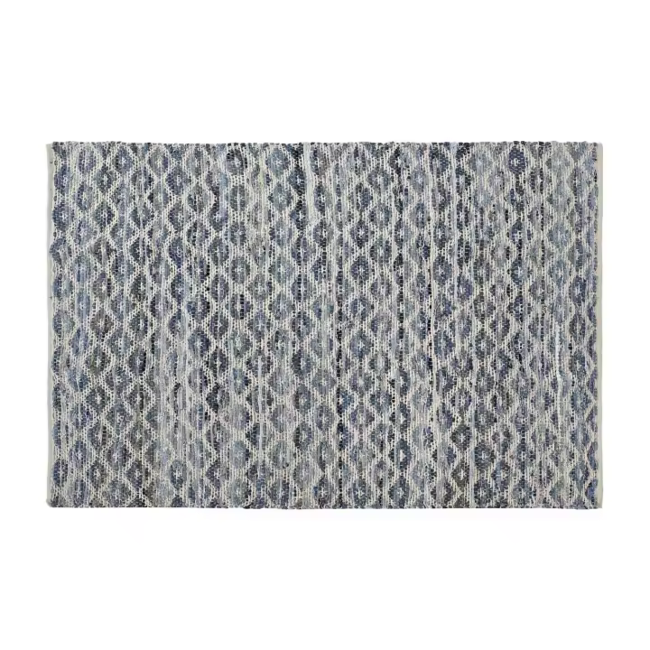ALFOMBRA ALGODON TEJANO 120X180X1 DENIM DENIM AZUL TX184694 - 1