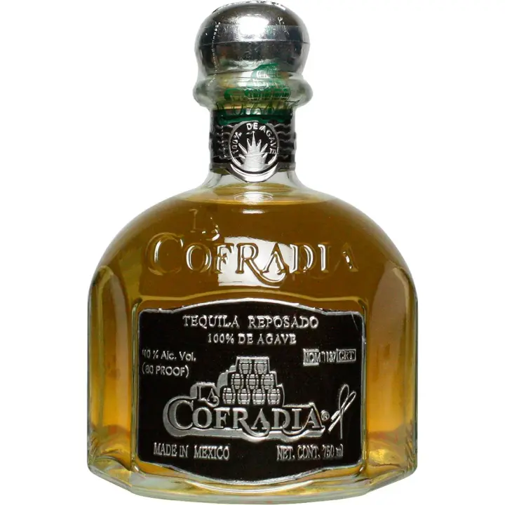 TEQUILA PREMIUM LA COFRADIA REPOSADO 100% AGAVE 70CL 38% - 1
