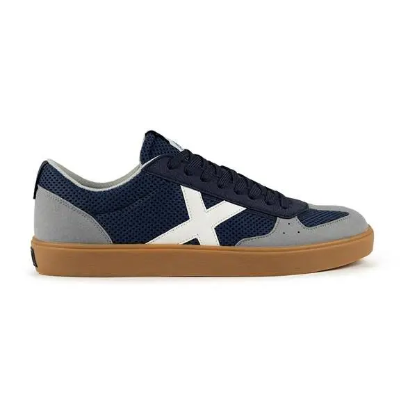 Zapatillas Munich Break Azul Oscuro Gris - 1