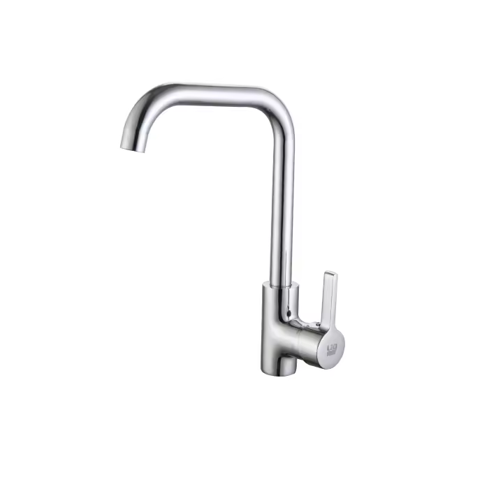 DP GRIFERÍA Grifo Monomando Cocina Miño Certificado CE Latiguillos 400mm Cartucho Discos Cerámicos - 1