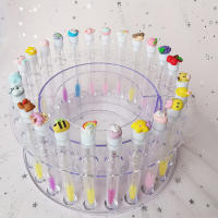 Soporte De Acrílico Para Maquillaje: Pincel De Cejas Rizador De Pestañas Almohadilla De Lápiz Y Pinzas Organizador De Belleza Para Almacenamiento De Cosméticos - details 4