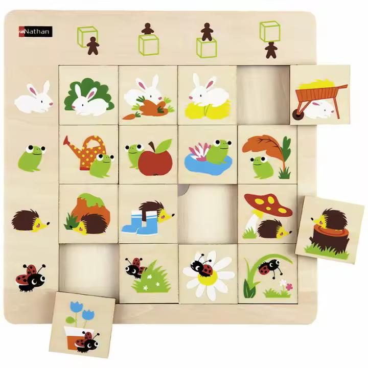 Puzzle de lógica Orientación Espacial - 1