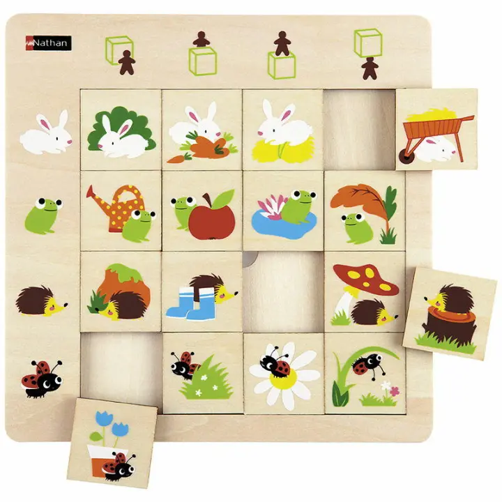 Puzzle de lógica Orientación Espacial - 1