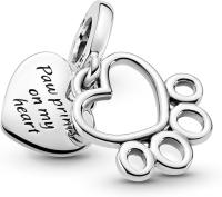 PANDORA Passions Dijes con diseño de patas，Incluye Caja Original - details 2