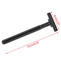 10 Pcs Afeitadora Doble Hoja Para Hombres Cuchilla De Acero Inoxidable Mango De Plástico Afeitadora Desechable - details 4