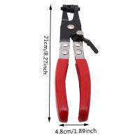 Aguja De Tubo De Garganta Recta/Curva 1Pc Para Automóvil Herramientas De Mantenimiento De Plomería Con Abrazadera De Tubo - details 0