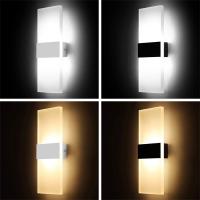Luz De Pared LED En Acrílico Para Sala De Estar Corredor Y Dormitorio Estilo Largo 3/6/12W Decoración Artística Para La Cama Fuente De Luz Interior AC85-265V - details 8