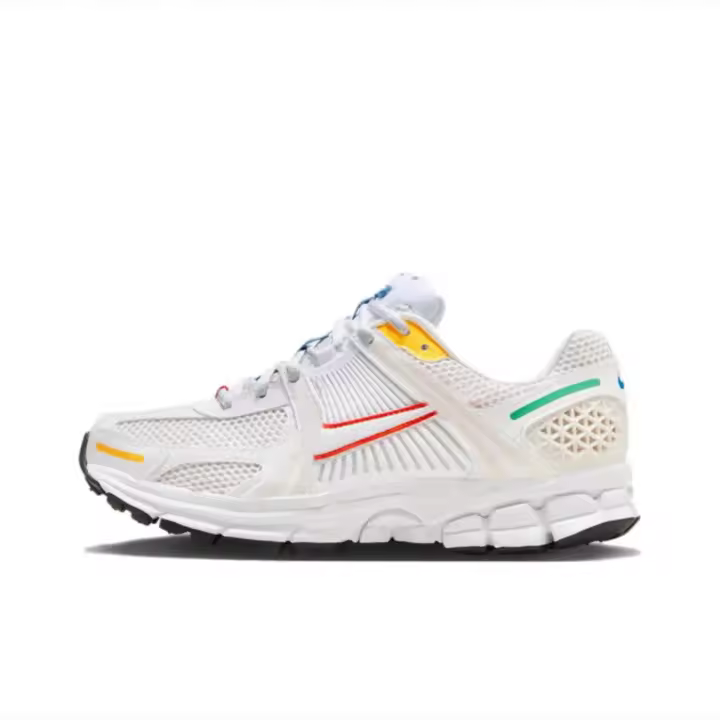 Correr para mujeres y hombres, caminar al aire libre con fondo plano transpirable blanco, calzado deportivo informal, baloncesto 5S Digner - 1