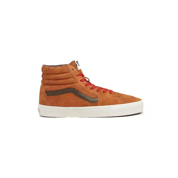 Zapatilla Hombre Vans SK8-Hi Pigs Rust Marrón Rojo - 1