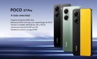 Xiaomi POCO X7 Pro 5G NFC 8GB+256GB -  Pantalla AMOLED  1.5K 120Hz | Batería 6000mAh con Carga Rápida 90W | Cámara 50MP con OIS | IP68 + HyperOS 2.0 |Global Version - details 0