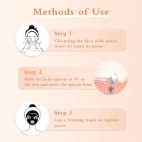 Raspador facial de Limpieza Profunda, removedor de puntos negros de la nariz, Raspador facial de Limpieza Profunda, herramienta para eliminar La Piel, Herrería para el cuidado de la piel para hambres y Mujeres - details 2