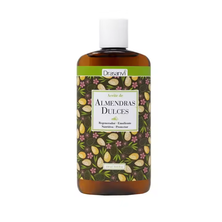 Drasanvi Aceite de Almendras 250 Ml - Nutritivo E Hidratante - Piel y Cabello - 1