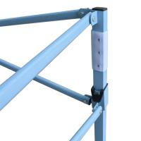 vidaXL Carpa plegable profesional acero blanco 3x6 m - details 5