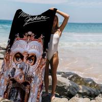 Toalla De Playa Para Niños Dibujos Animados Michael Jackson Absorbente Y Secado Rápido Tela De Microfibra Para Baño Piscina Viajes - details 3
