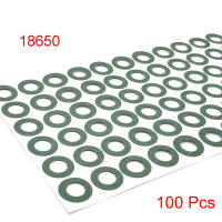 25/100pcs Almohadillas Aislantes Para Baterías De Litio 18650 21700 Papel De Barley Insulante Para Packs De Baterías Y Electrodos Huecos - details 4