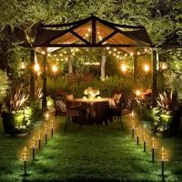 5pcs Luces De Árbol De Navidad Solar Impermeables Para Jardín LED Festivales Luz De Lámpara Decoración Exterior Navidad - details 5