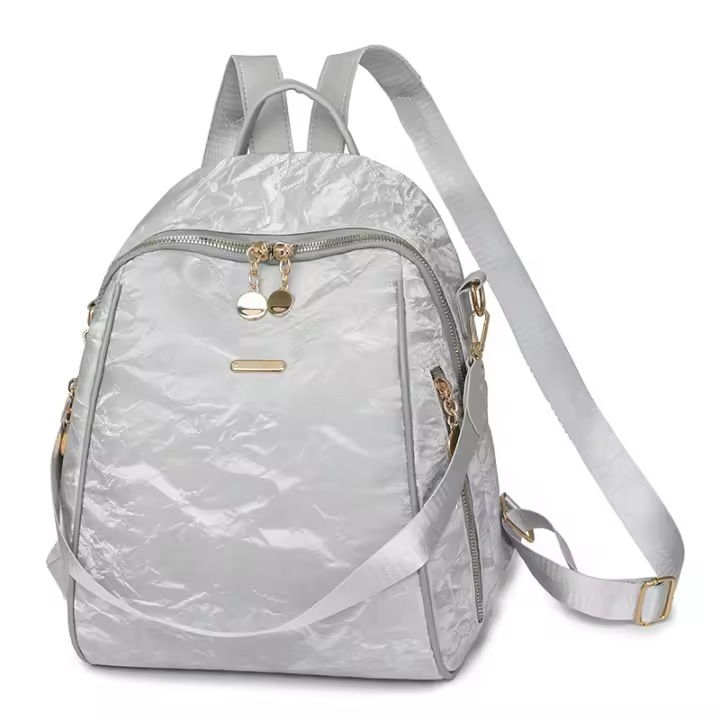 Nueva mochila de tela Oxford con textura de moda informal, mochila versátil y sencilla para exteriores, bolso de viaje para mujer - 1