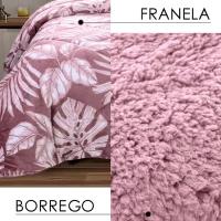 ARISE SHOP-Edredon Borreguillo Invierno  para Cama 90/105/-135/150, Reversible Franle Sherpa, Relleno Microfibra, Nórdico Cálido Suave,  con  Fundas de Almohada 50X70 cm. - details 17