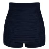 Bikini De Verano Para Mujer Talla Grande Cintura Alta Shorts De Natación En Negro Y Azul Moda Bikini Adecuado Para Playa Y Piscina - details 1
