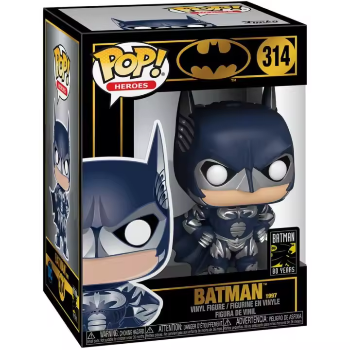 Funko Pop! Batman 80 th. - Batman (1997), 37262, Nº314, Tienda con Licencia Oficial - 1