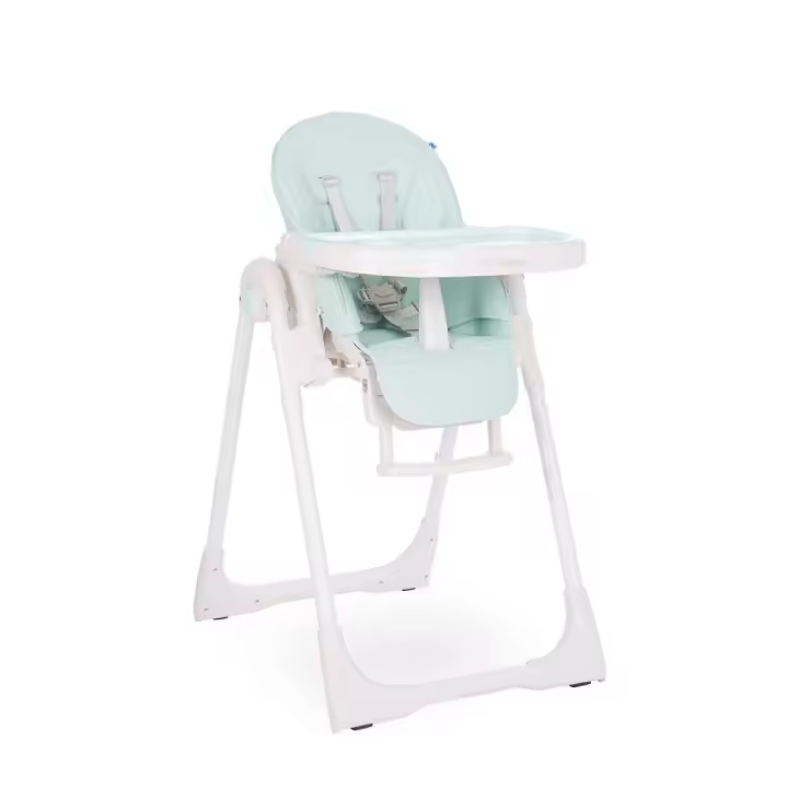 Kikka Boo Trona Bebe Pastello Ecopiel - Evolutiva y Ajustable - 1