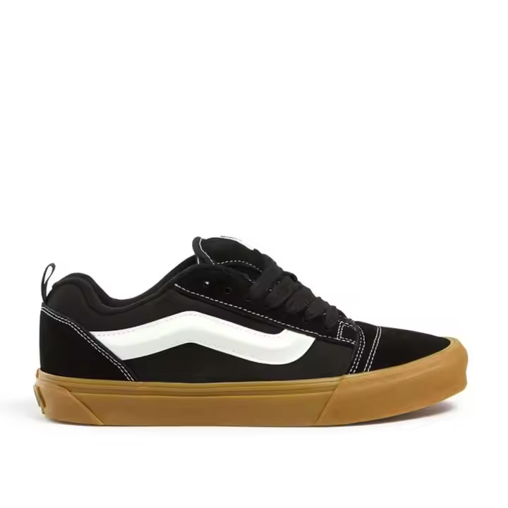 Zapatillas Vans Negras Knu Skool Black Gum - 1