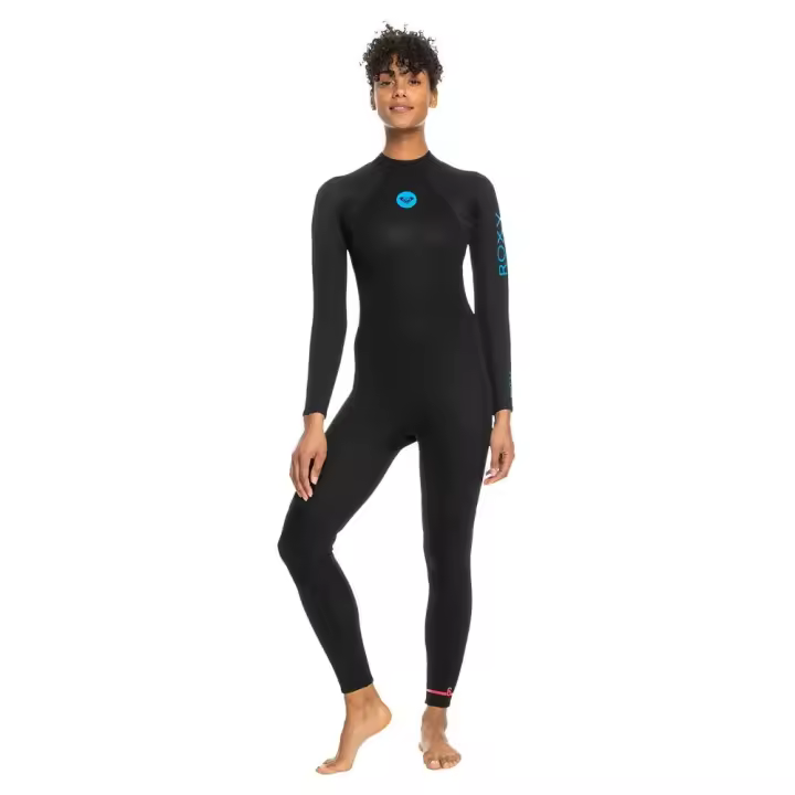 Roxy Traje De Neopreno De Manga Larga Con Cremallera Trasera 3/2 Mm Sr School - 1