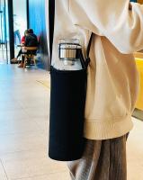 Botella De Agua De Vidrio Grande 2L Portátil Y Transparente Para Jugos Y Té Con Infusor Anti-Rotura Para Adultos - details 5