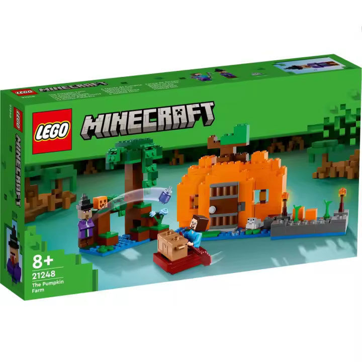 LEGO MINECRAFT - LA GRANJA-CALABAZA, 21248, TIENDA CON LICENCIA OFICIAL - 1