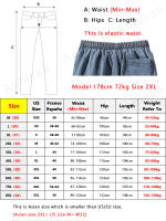 Jeans De Jogger Para Hombres Talla Grande 6XL 7XL 8XL Streetwear Negro Azul Pantalones Cargo Casuales Elásticos De Algodón Con Estiramiento Jeans Taper Baggy - details 0