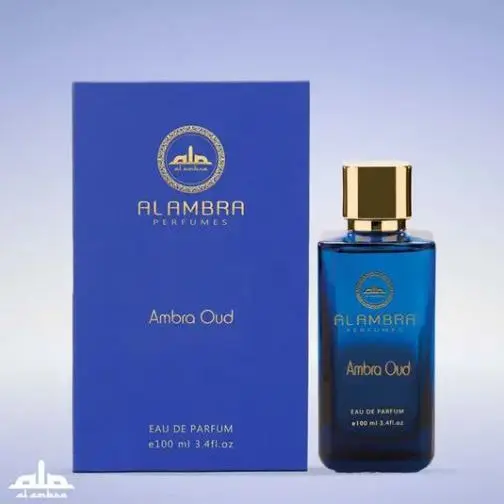 Perfume Árabe 100% Original Al Ambra Ambra Oud EDP 100ml – Lujo, Misticismo y Elegancia en una Fragancia Única con Oud, Ámbar y Especias para una Estela Sofisticada e Irresistible - 1