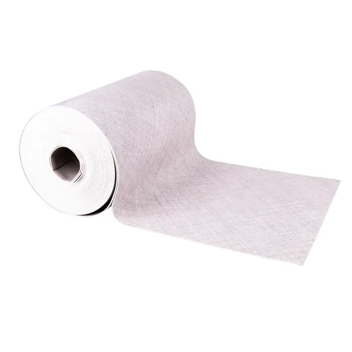 Cofan Rollo de Alfombra Vinílica Semirrígida con Diseño Digital · Estampado Jaspeado en Gris Claro · Impermeable, Antimanchas y Resistente · Medidas del rollo: 52 cm x 20 m - 1