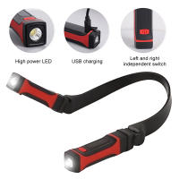 Lámpara De Lectura LED Flexible Handsfree Para Noche Y Camping Luz De Mano Recargable Por AA/USB Incluye Bombillas LED - details 0