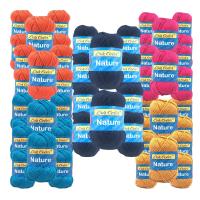 Lote 50 Ovillos nature Bambú & Lana Merino – Suavidad Natural Confort Premium | 50g | Agujas 4-5 mm | LANAS LUZ COLOR - details 0