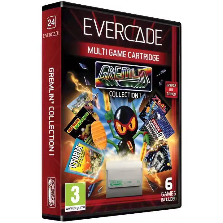 Cartucho Evercade Gremlin Collection 1 - Nuevo precintado - PAL España - 1