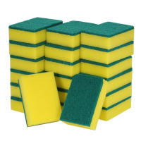20pcs Esponja De Limpieza Para Lavado De Platos Multiusos Absorbente Eliminador De Restos Para Cocina Y Baño - details 5