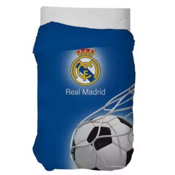COPRILETTO DIGITAL REAL MADRID 180X260 Producto Oficial Para Niños y Niñas - 1