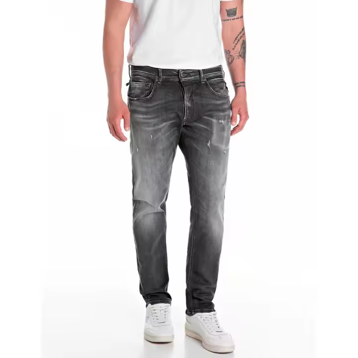 Ropa hombre Pantalones Replay Vaqueros M1008q.000.199862 Gris - 1