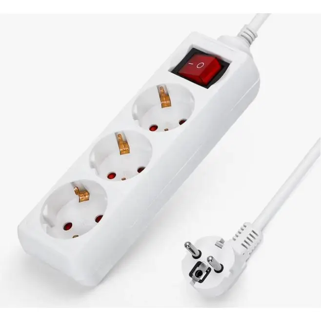 UD - Regleta Alargadora con Interruptor y Cable de Alta Calidad ⚡🔌 Ideal para el hogar, oficina o espacios de trabajo. Diseñada para ofrecer seguridad, comodidad y máxima durabilidad. - 1