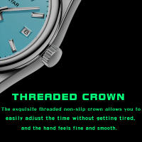 Reloj De Pulsera Deportivo Para Hombre BENYAR Lujo Automático 10Bar Impermeable Acero Inoxidable Con Correa De Acero Reloj De Mano Auto-Bobinado - details 8